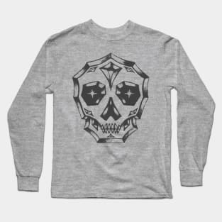 Diamond Skull Long Sleeve T-Shirt